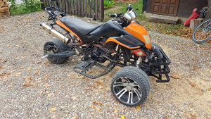 Motor trike trajk quad kvad
