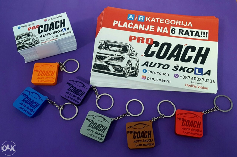 REKLAMNI PRIVJESCI (OBLIK PO ZELJI)privjesak za firme