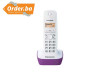 PANASONIC telefon KX-TG1611FXF Purple/White