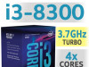 CPU LGA1151 v2 Intel Core i3 8300 3.70GHz Coffee Lake