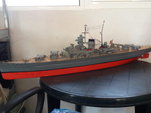Brod Ratni/maketa-Admirall Hipper 1939