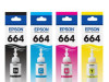 Set Tinta Epson 664 C,Y,M, BK