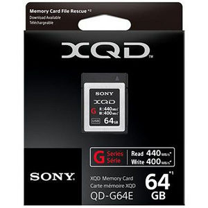 SONY XQD KARTICA 64GB (READ 440MB/S WRITE 400MB/S)