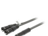 AUDIO STEREO 2 XLR 3PIN NA 3,5mm 3m (019872)