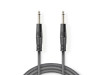 AUDIO KABAL 6.35mm/6.35mm NEBALANSIRANI 5m (022205)