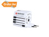 Adapter, Putni (Travel), 2 x USB za punjenje, 2100mAh