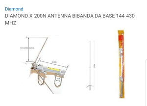 Antena DIAMOND X200 Made in Japan