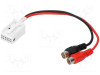 AUX RCA ADAPTER PEUGEOT (019736)