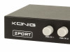 VGA RAZDJELNIK SPLITTER 1IN/2OUT MANUELNI (014205)