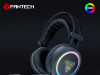 SLUSALICE GAMING FANTECH HG15 CAPTAIN 7.1 CRNE