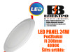 LED PANEL/LED PANELI 24W Podžbukni Fi300mm 4000K