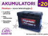 Akumulatori TITANIUM -20% - Besplatna dostava!