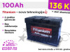 Akumulatori TITANIUM 100Ah - Besplatna dostava!