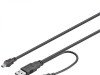 MINI USB KABAL NA 2X USB (012639)
