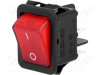 PREKIDAC ROCKER 250V 16A CRVENI (006351)