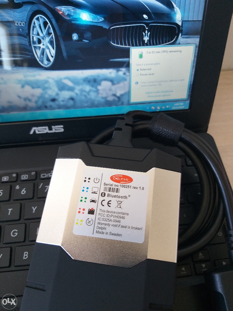 Dijagnostika Autocom Delphi 2019 + laptop Asus i3 !