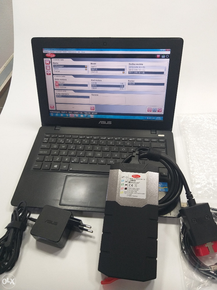 Dijagnostika Autocom Delphi 2019 + laptop Asus i3 !