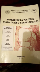 Praktikum za vježbe iz histologije i embriologije