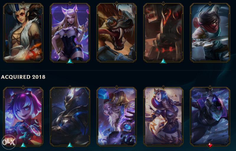 Odličan LOL acc (EUNE) 258 LEVEL