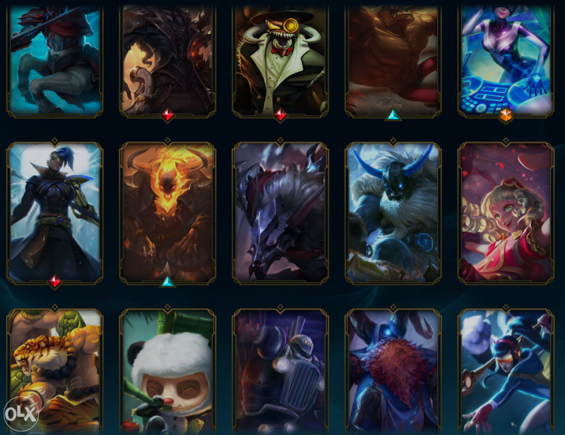 Odličan LOL acc (EUNE) 258 LEVEL