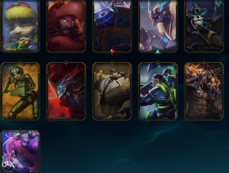 Odličan LOL acc (EUNE) 258 LEVEL