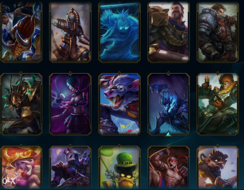 Odličan LOL acc (EUNE) 258 LEVEL