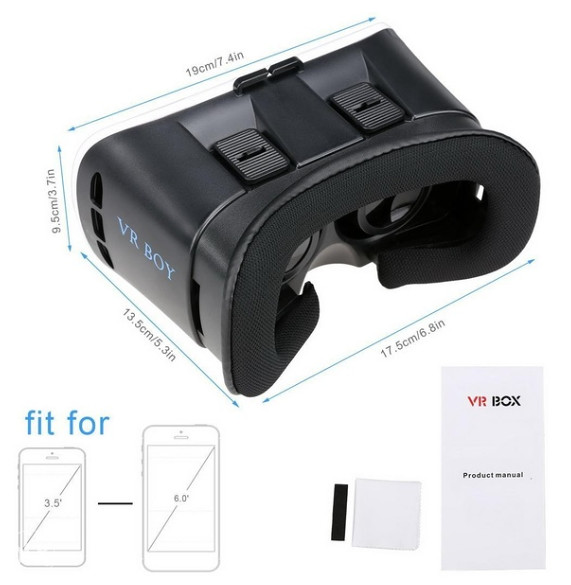 CooCheer 2.0 Version 3D VR Boy Virtual Reality Glasses
