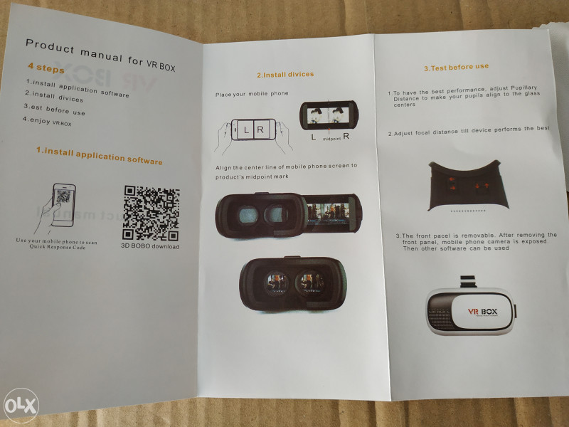 CooCheer 2.0 Version 3D VR Boy Virtual Reality Glasses