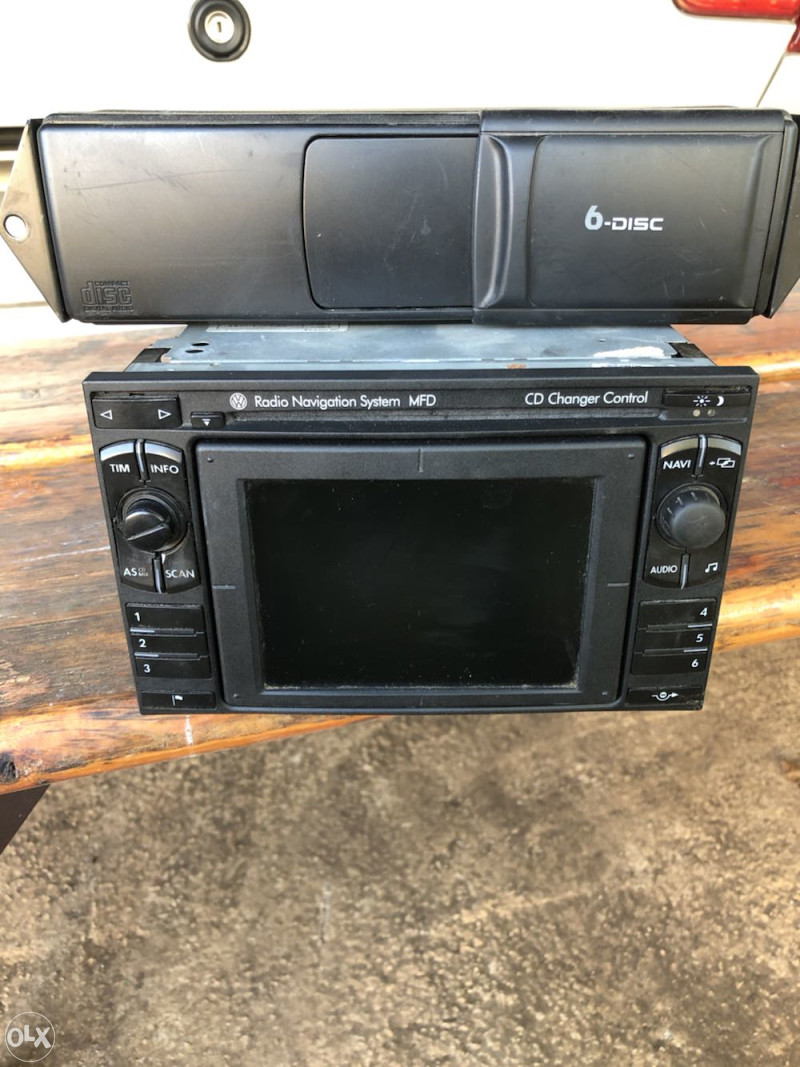 VW radio navigation sistem MFD + cd changer