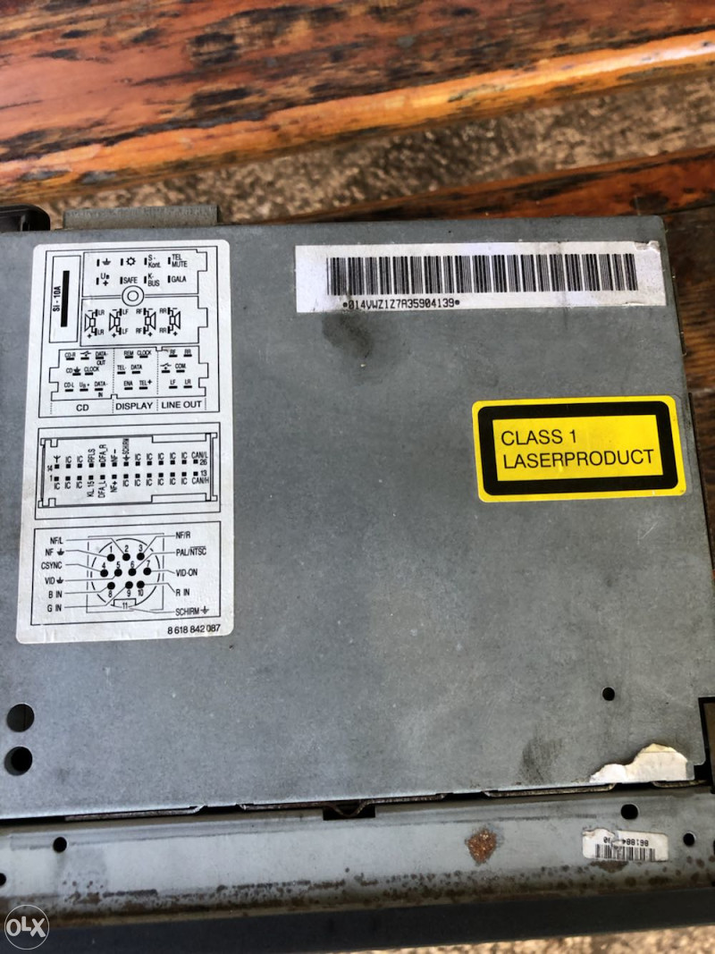 VW radio navigation sistem MFD + cd changer