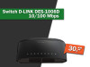 Switch D-LINK DES-1008D, 10/100 Mbps