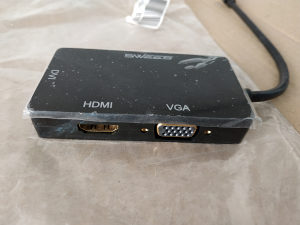 Mini DP Adapter to HDMI/DVI/VGA, mini-displayport