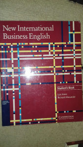 New international business english