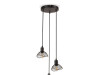 VALENCIA luster 3x40W CRNI