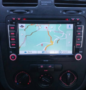 DVD GPS NAVIGACIJA AUTO RADIO SKODA GOLF 5 6