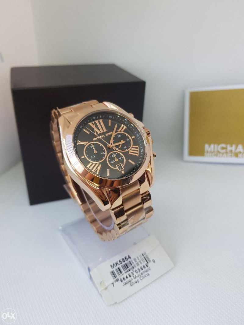 Michael Kors Zenski Sat MK5854 - Bradshaw Tone Black