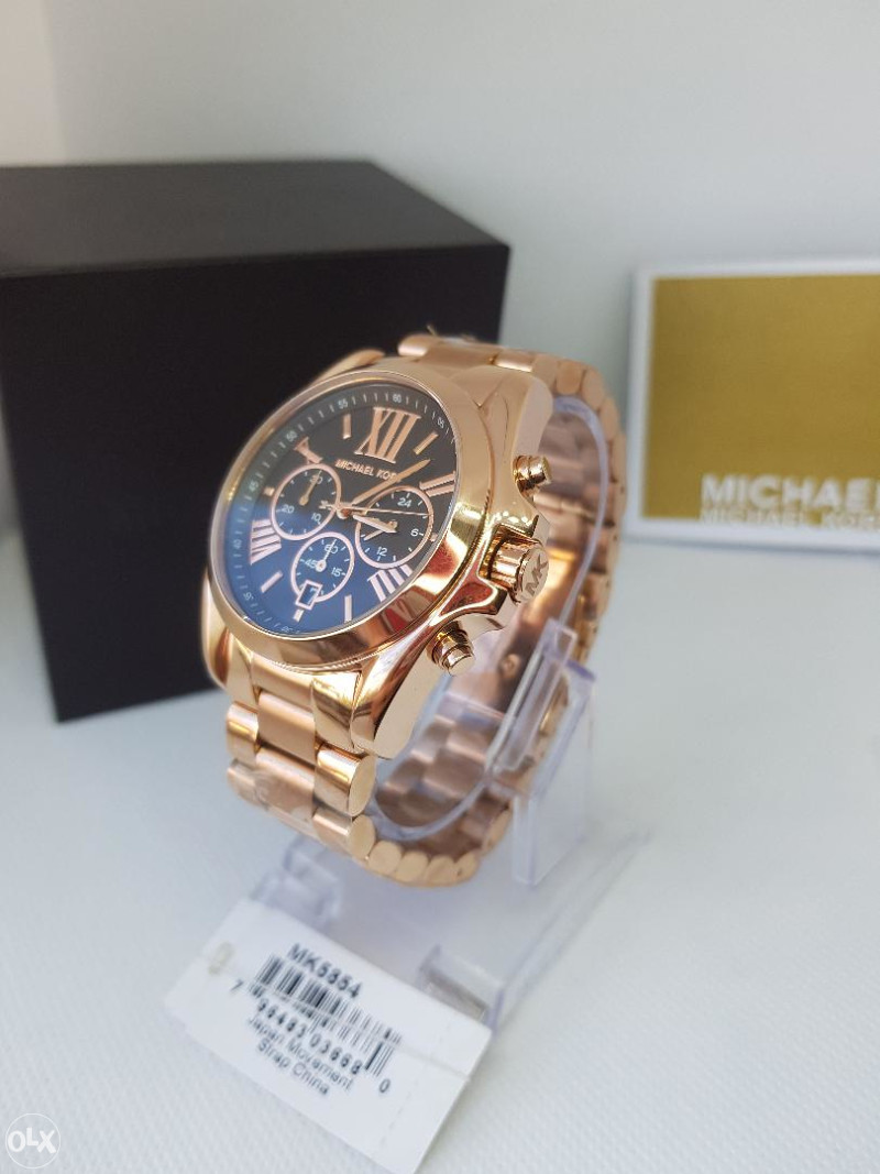 Michael Kors Zenski Sat MK5854 - Bradshaw Tone Black
