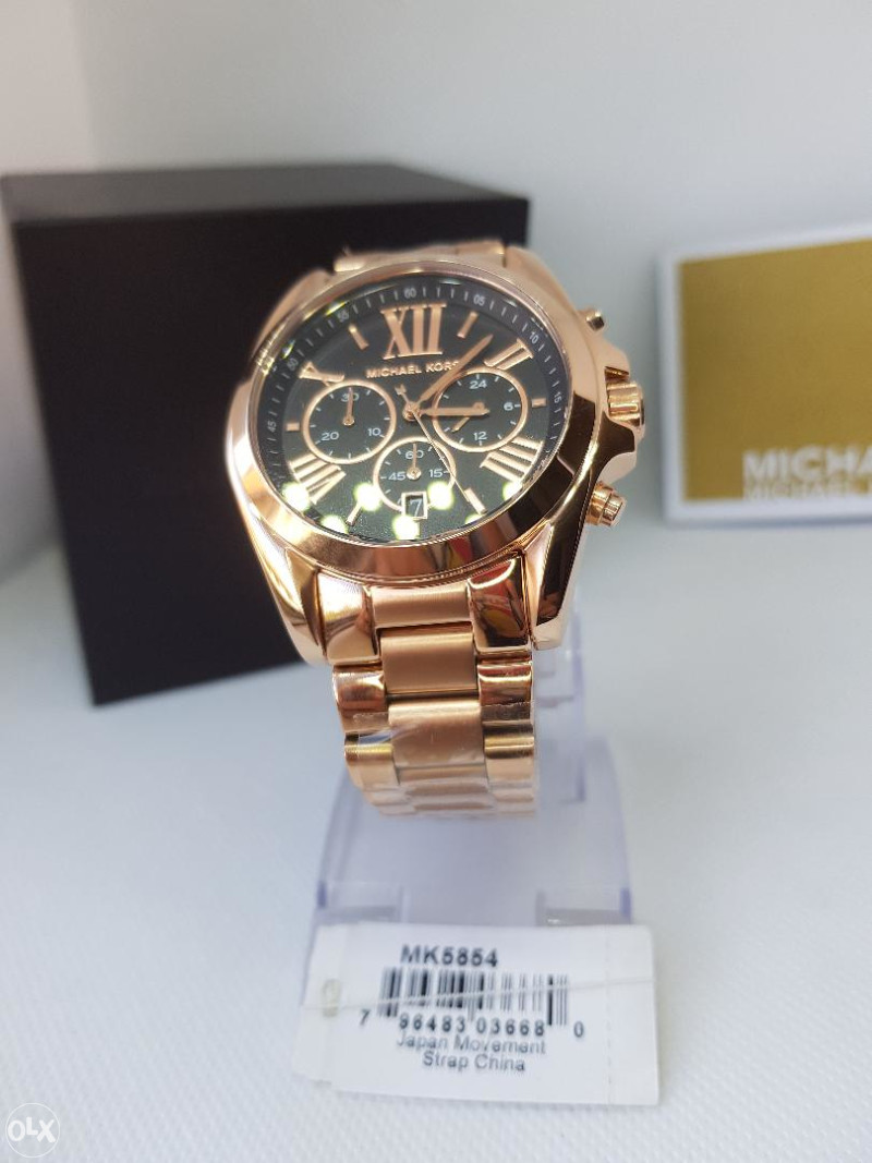 Michael Kors Zenski Sat MK5854 - Bradshaw Tone Black