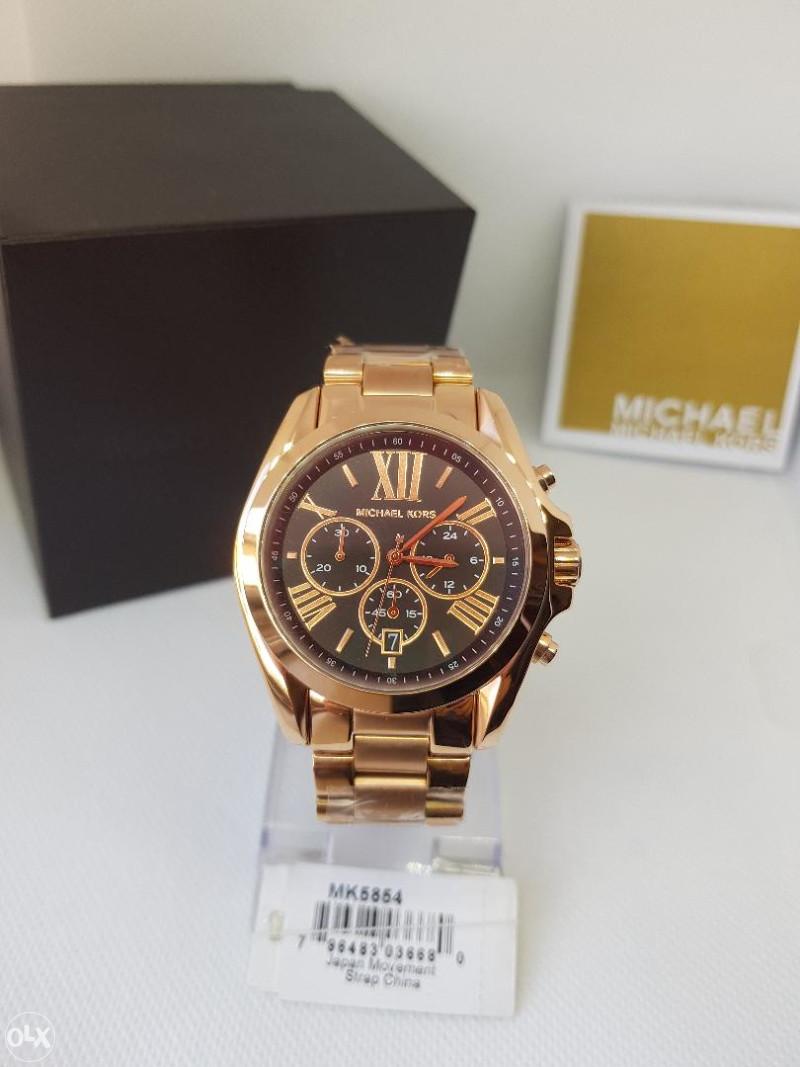 Michael Kors Zenski Sat MK5854 - Bradshaw Tone Black