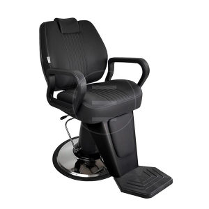 Stolica frizerska muška crna - Black Edition