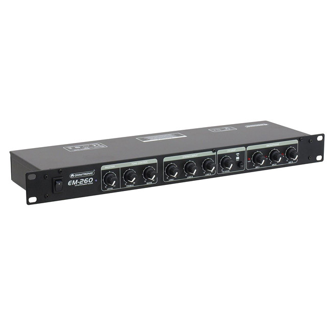 AUDIO MIKSER EM-260B OMNITRONIC