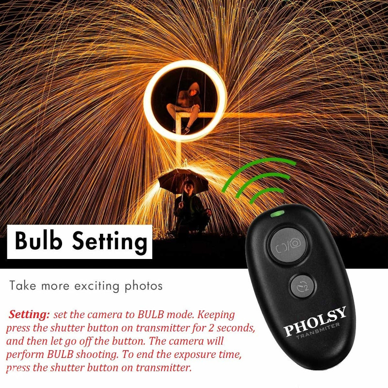 PHOLSY Wireless Shutter cord cable S6 and S8 SONY