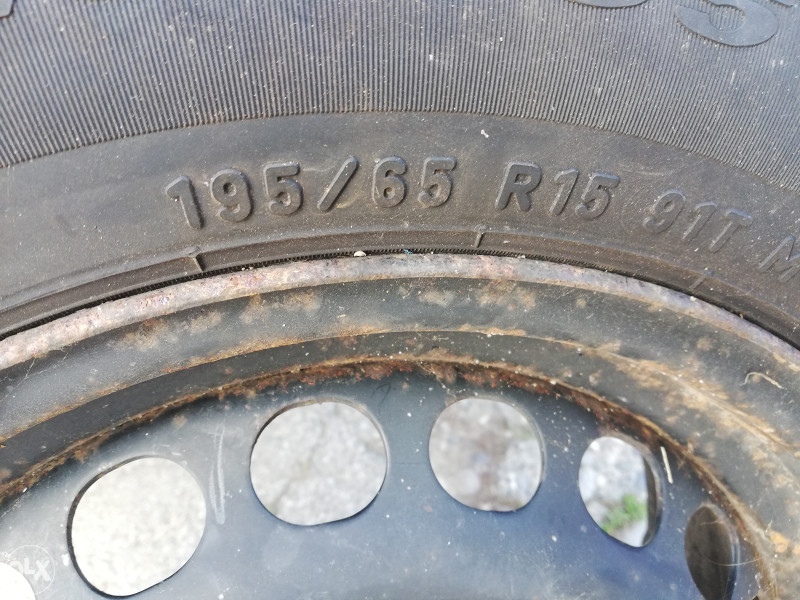 Gume na čelicnim felnama 5 x 112 pasat