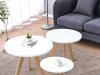 Set stolića 3/1 BIJELI
