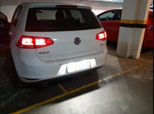 Golf 7 LED kućišta za tablice CANBUS