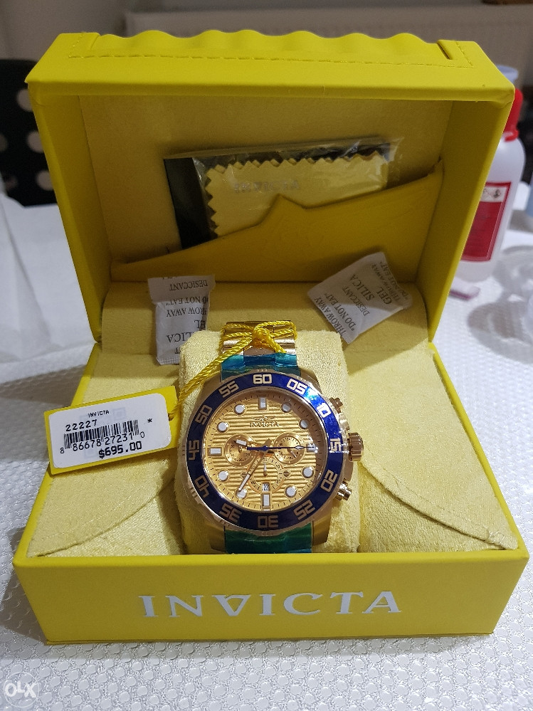 INVICTA SCUBA PRO DIVER GOLD 22227 Ručni Satovi