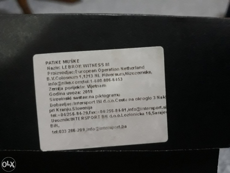 lebron witness 3 intersport