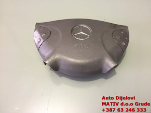 Airbag jastuk volana Mercedes w211 2004. SIVA boja