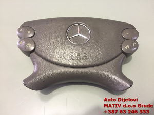 Airbag jastuk volana Mercedes E klasa w211 2007. SIVA boja