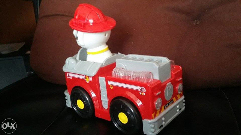Marshall paw patrol VATROGASAC, autić, igračke